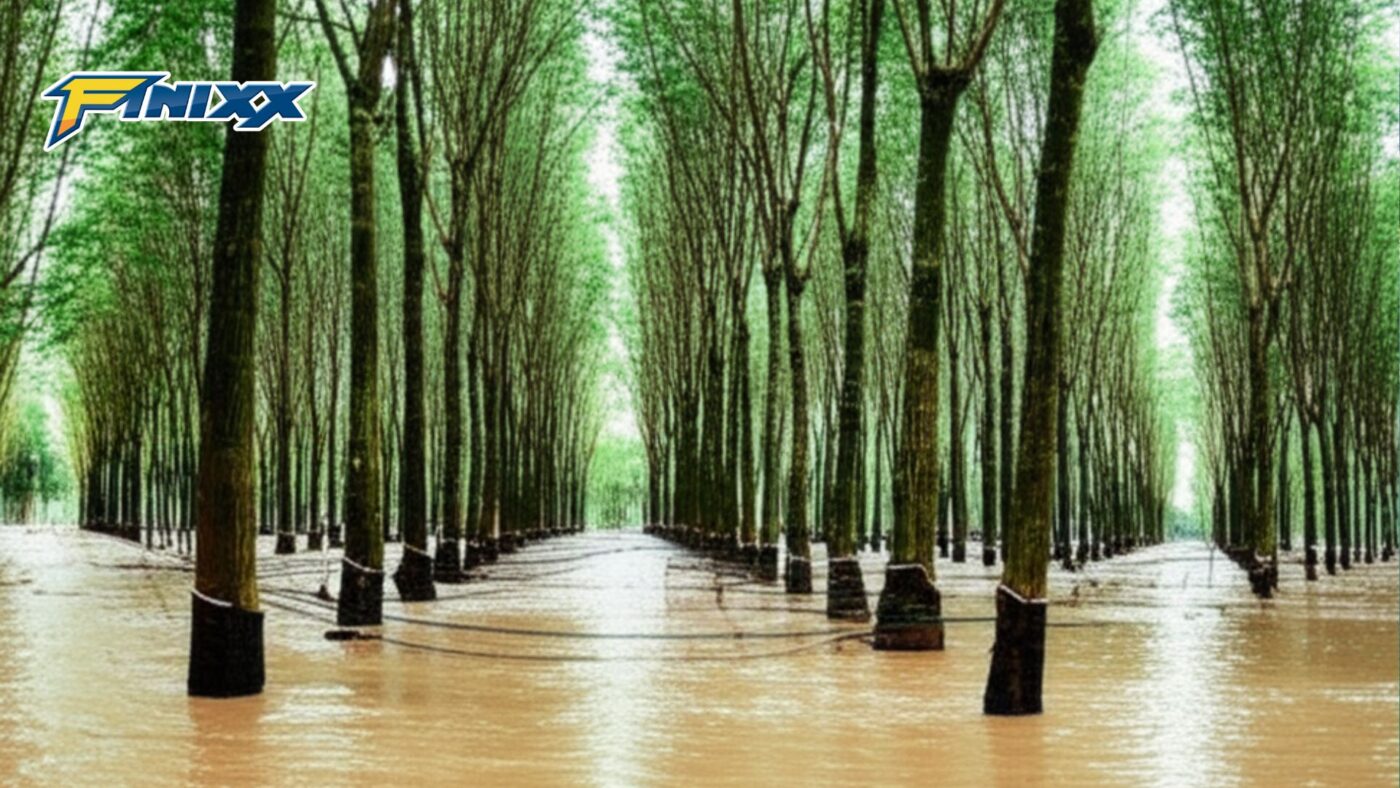 Natural rubber futures experienced a significant climb, reaching a three-week high last week, driven by growing concerns over supply disruptions across key rubber-producing regions in Asia, according to a report by the Japan Exchange Group