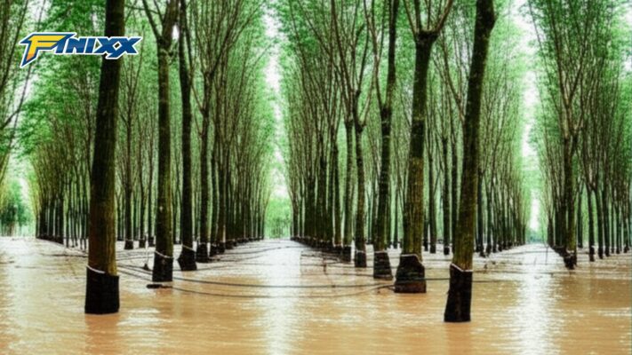 Natural rubber futures experienced a significant climb, reaching a three-week high last week, driven by growing concerns over supply disruptions across key rubber-producing regions in Asia, according to a report by the Japan Exchange Group
